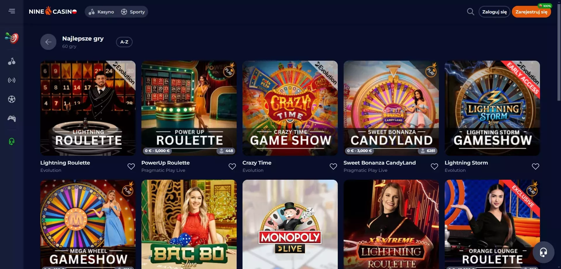 Nine Casino Polska 30