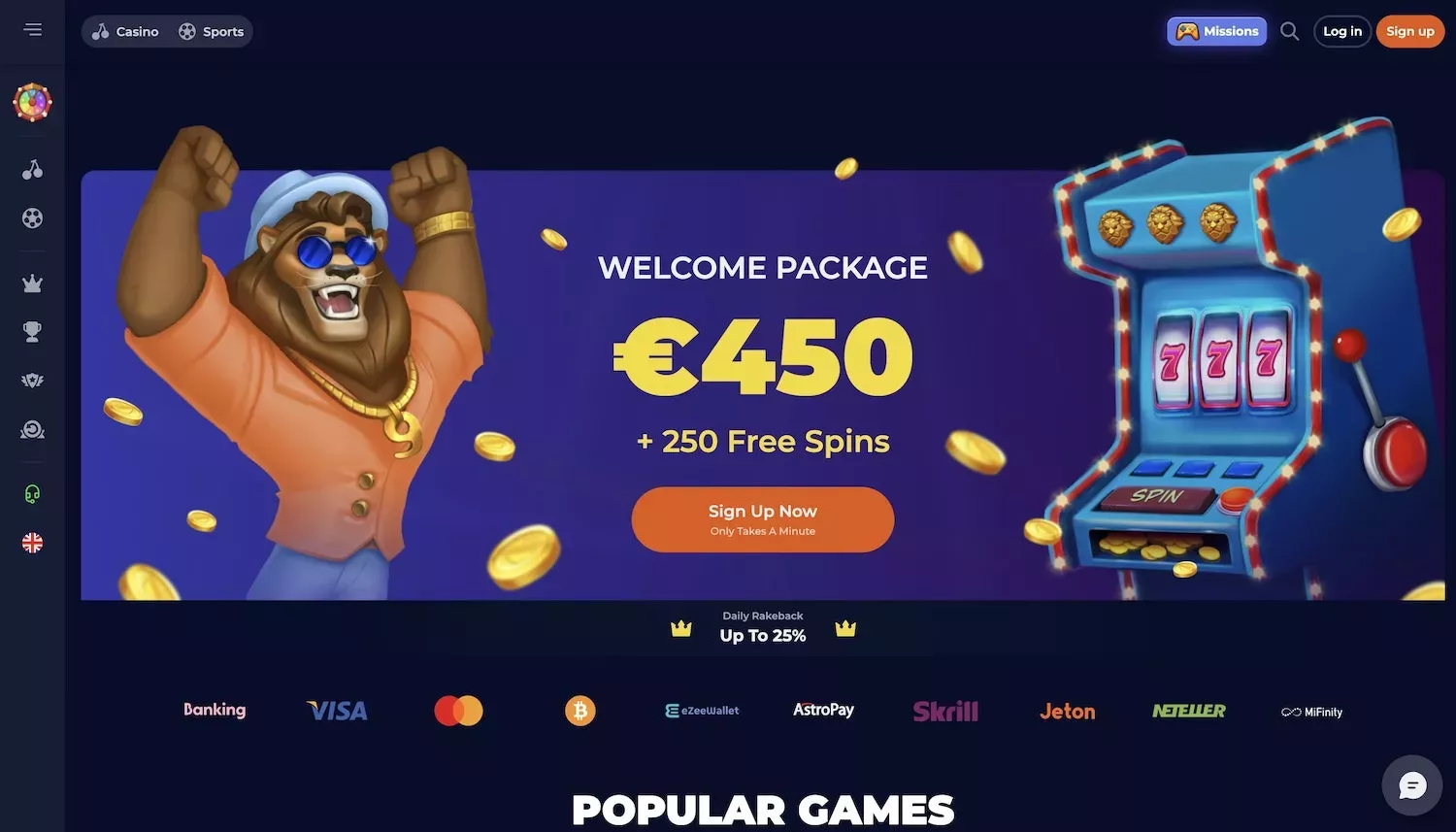 Bonus bez depozytu nine casino