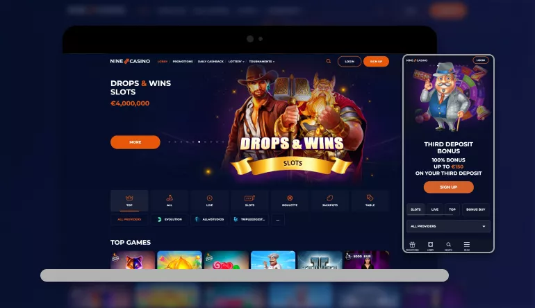 Bonus bez depozytu nine casino