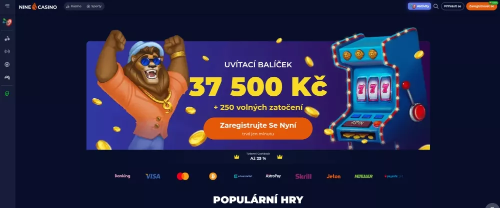 nine casino android TOC
