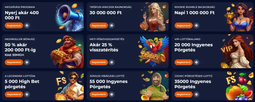 nine kaszinó TOC